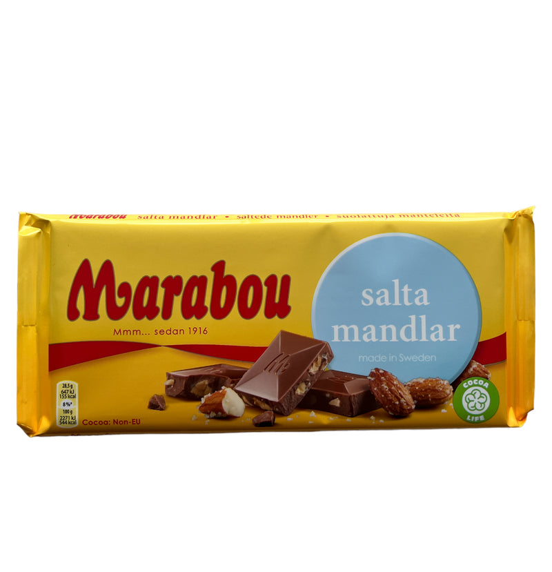 Marabou Salted Almond Chocolate bar