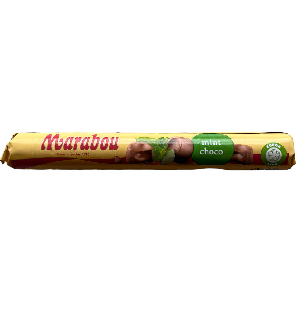 Marabou Mint 78G Rolle : Marabou Lakrits, Hallon & Caramel 185g, 4,79 ...
