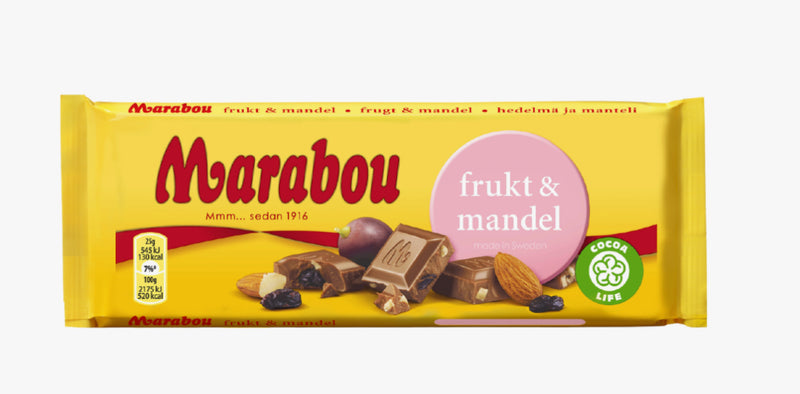 Marabou Frukt & Mandel