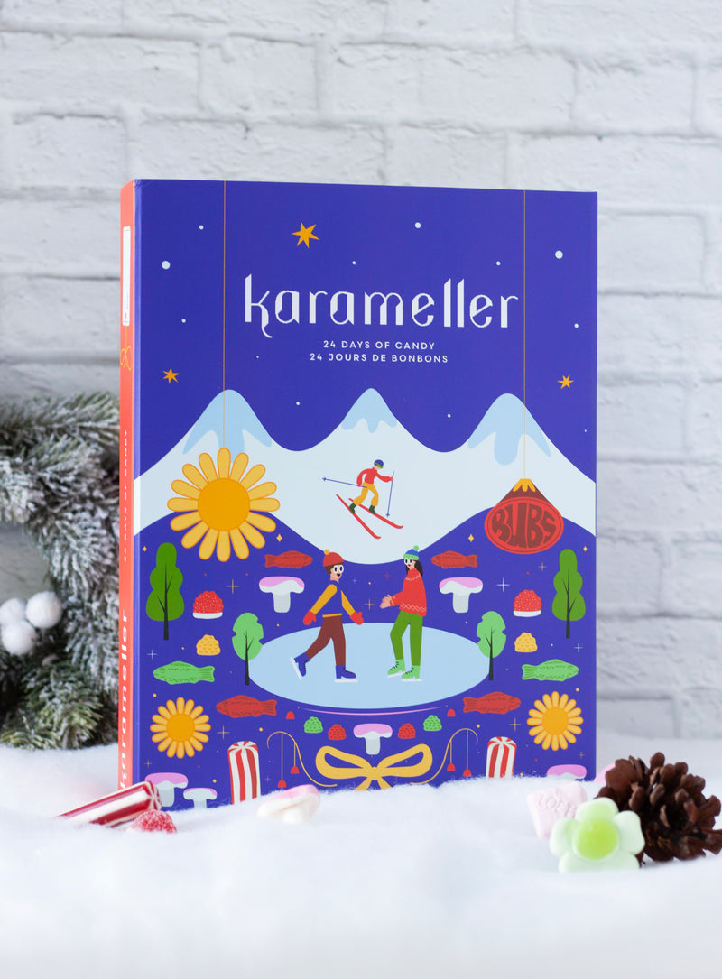 24 Days of Karameller Advent Calendar