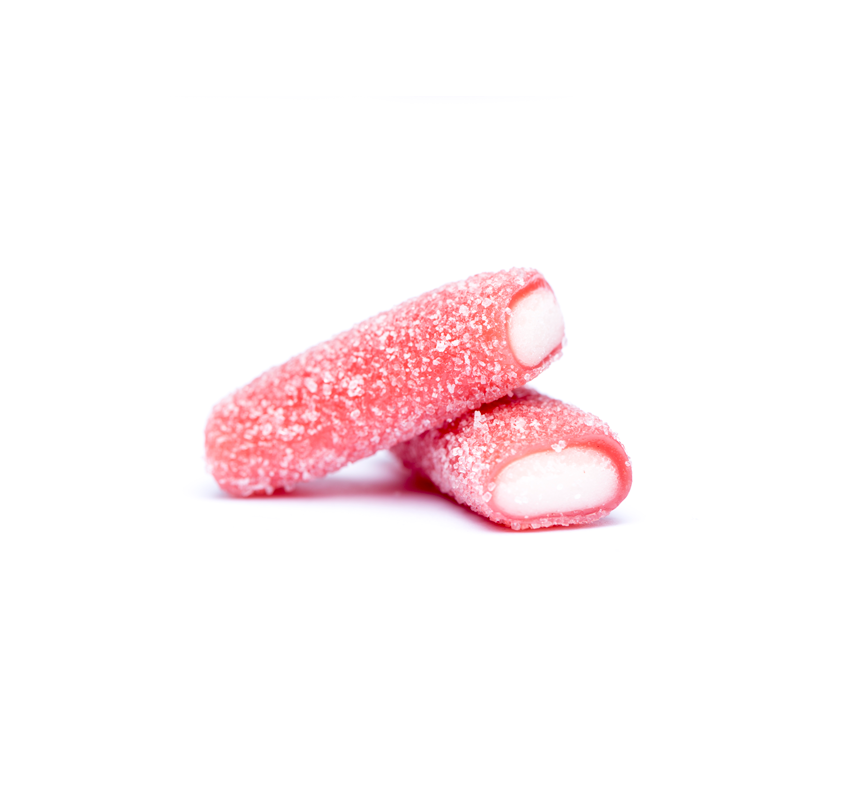 Sour Strawberry Rambo Log – Karameller